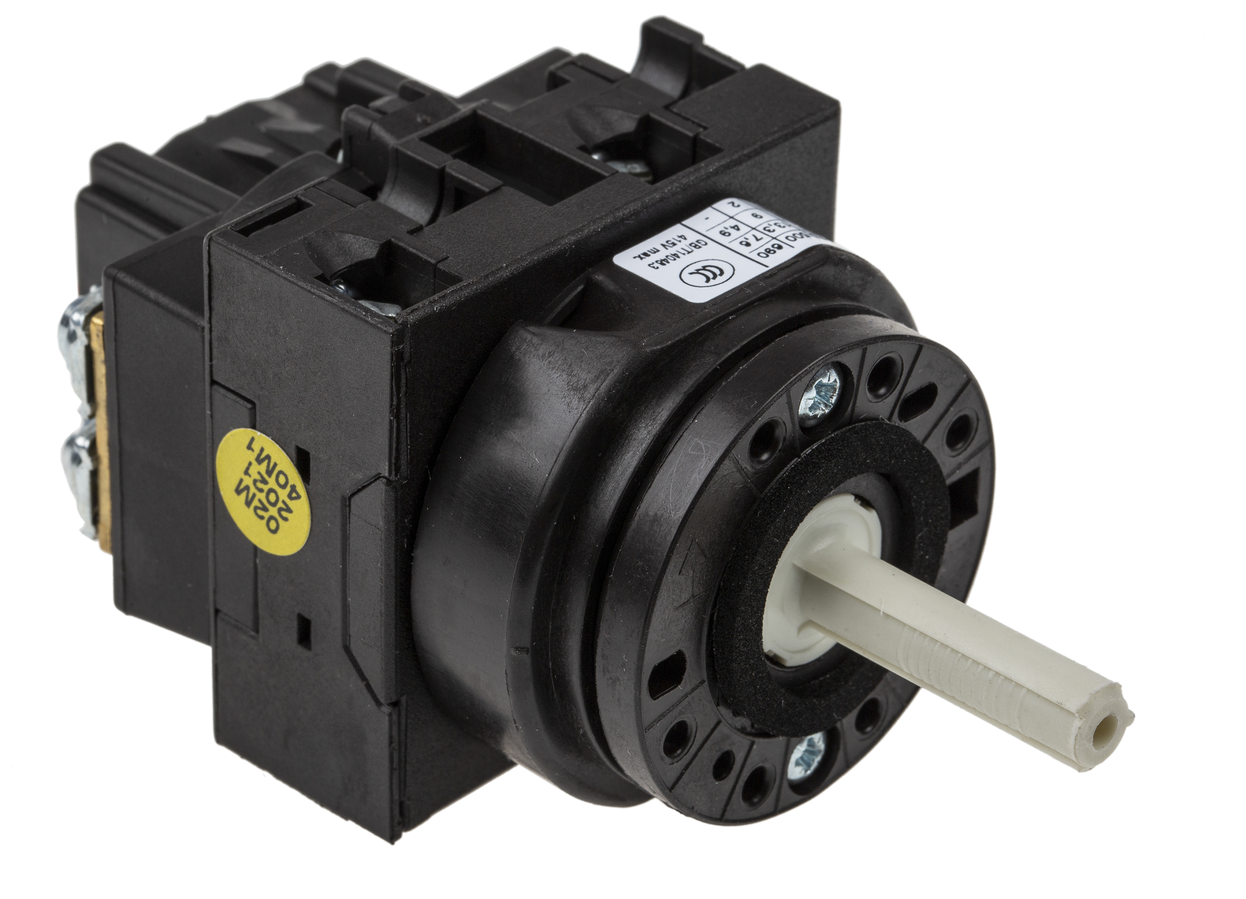 Eaton 2P Pole Flush Mount Isolator Switch - 20A Maximum Current, 5.5kW Power Rating, IP65