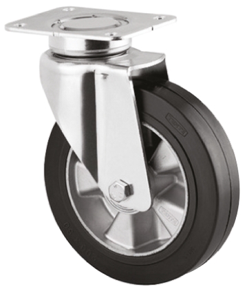 Tente Swivel Castor Wheel, 350kg Capacity, 160mm Wheel