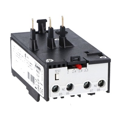 Lovato Control Relay 1NO +1NC, 3.3 A F.L.C, 10A Contact Rating, 690 V, 3P, RFA9