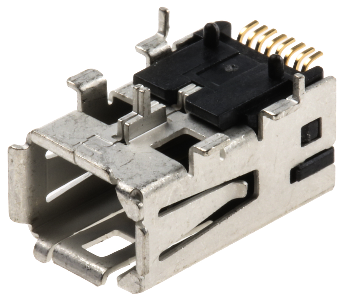 TE Connectivity Surface Mount Mini I/O Connector Female