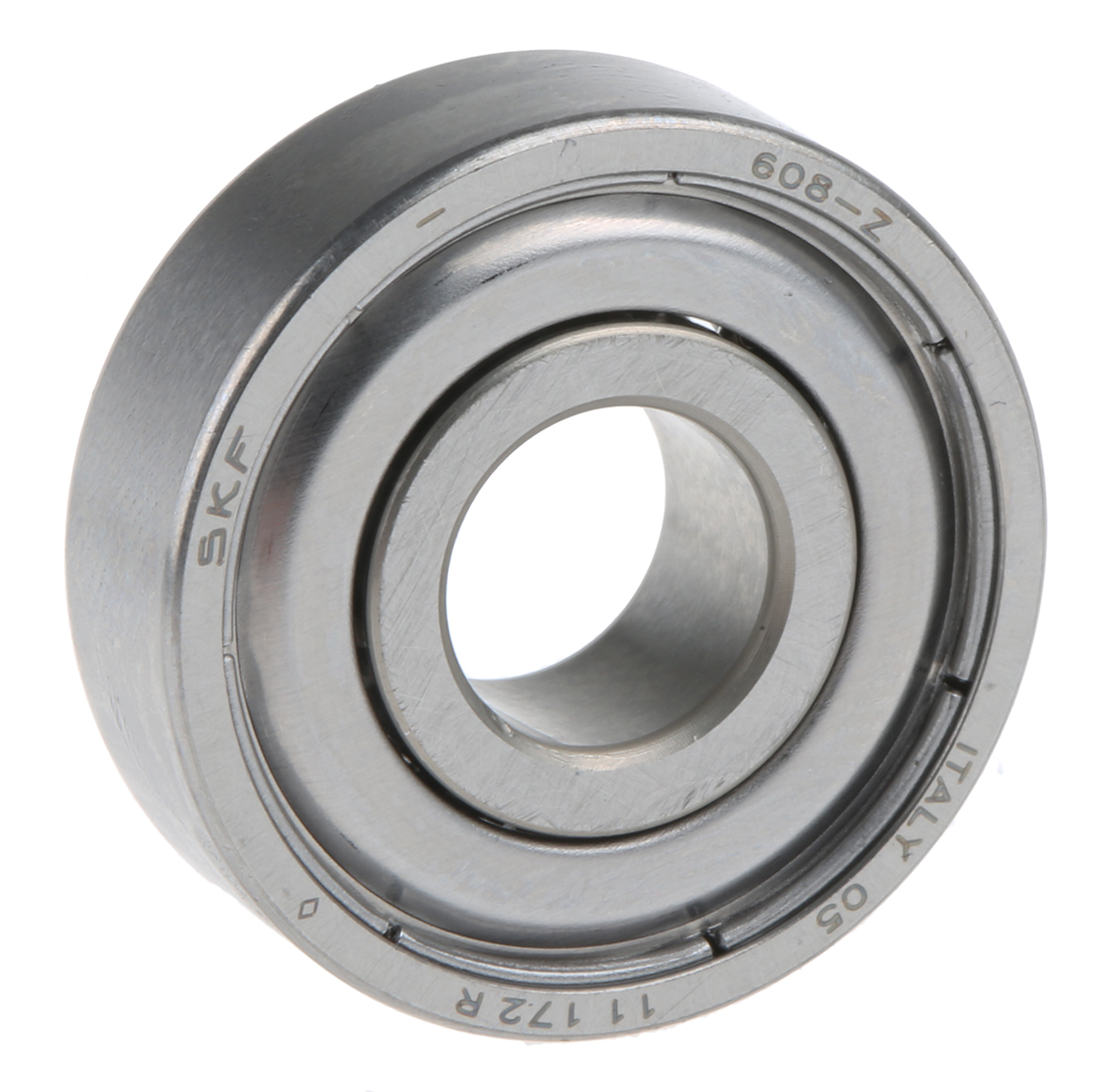 SKF 608-Z 1 Row Ball Bearing - 8 mm ID, 22 mm OD