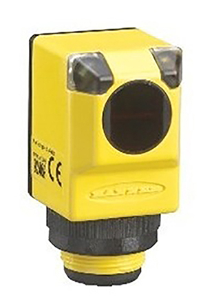 Banner Diffuse Photoelectric Sensor, Block Sensor, 100 mm Detection Range