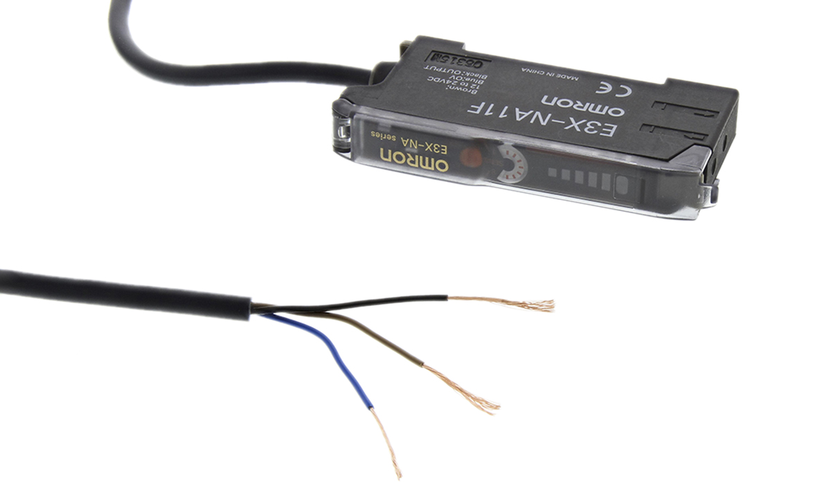 Omron Fibre Optic Sensor, NPN Output, IP50, 12 → 24 V dc