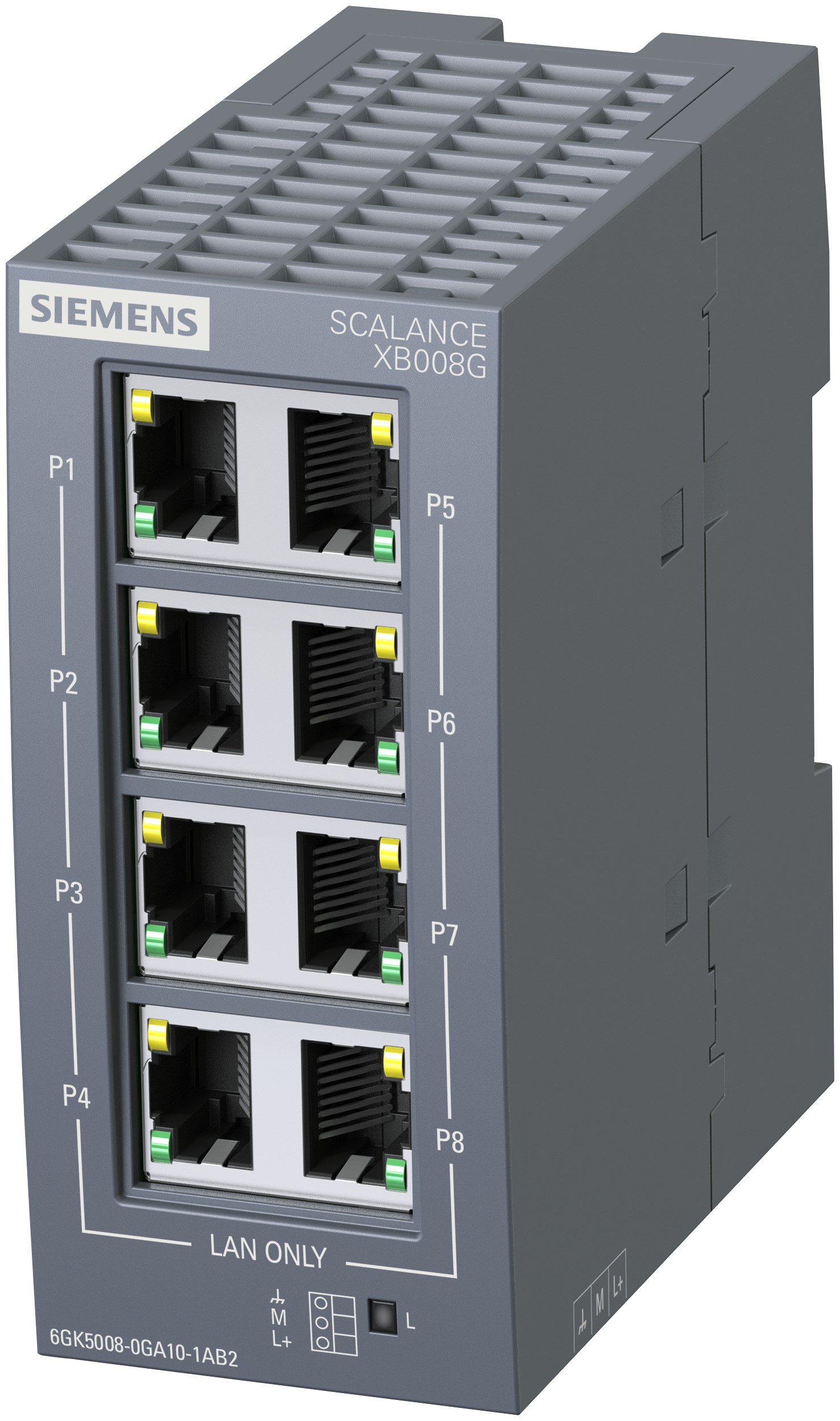 Siemens for Use with Industrial Ethernet Network