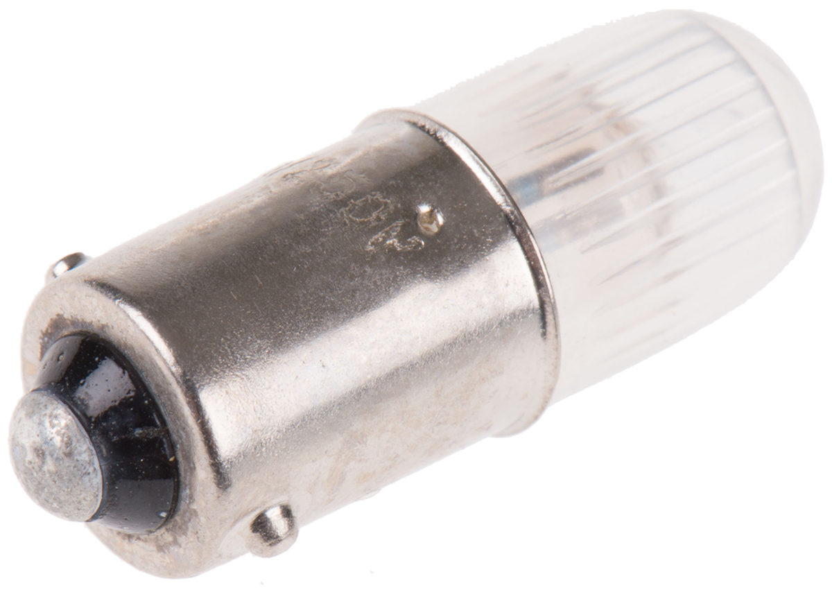 RS PRO Orange Indicator Lamp, 220/250V, BA9s Base