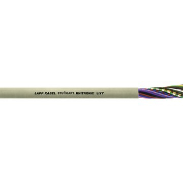 Lapp UNITRONIC LiYY Series Data Cable, 3 Cores, 0.5 mm², Unscreened, 20 AWG, 100m, LiYY Cable