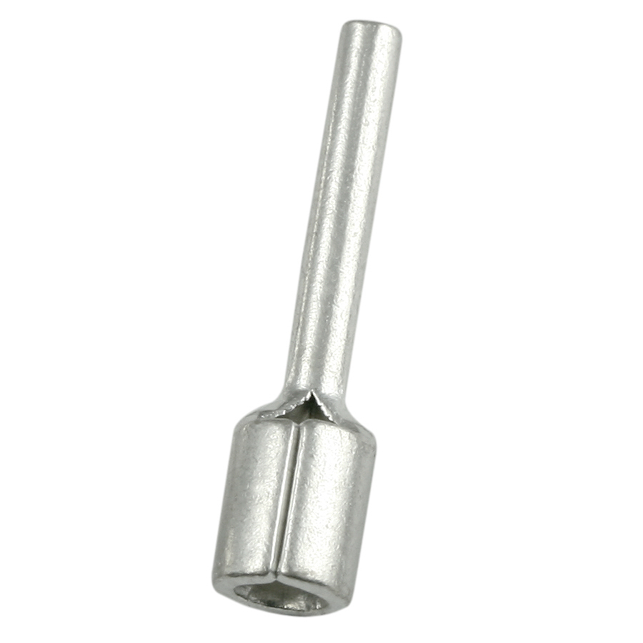 RS PRO Crimp Pin Connector, 1.5mm² to 2.5mm², 16AWG to 14AWG, 1.9mm Pin Diameter, 12mm Pin Length