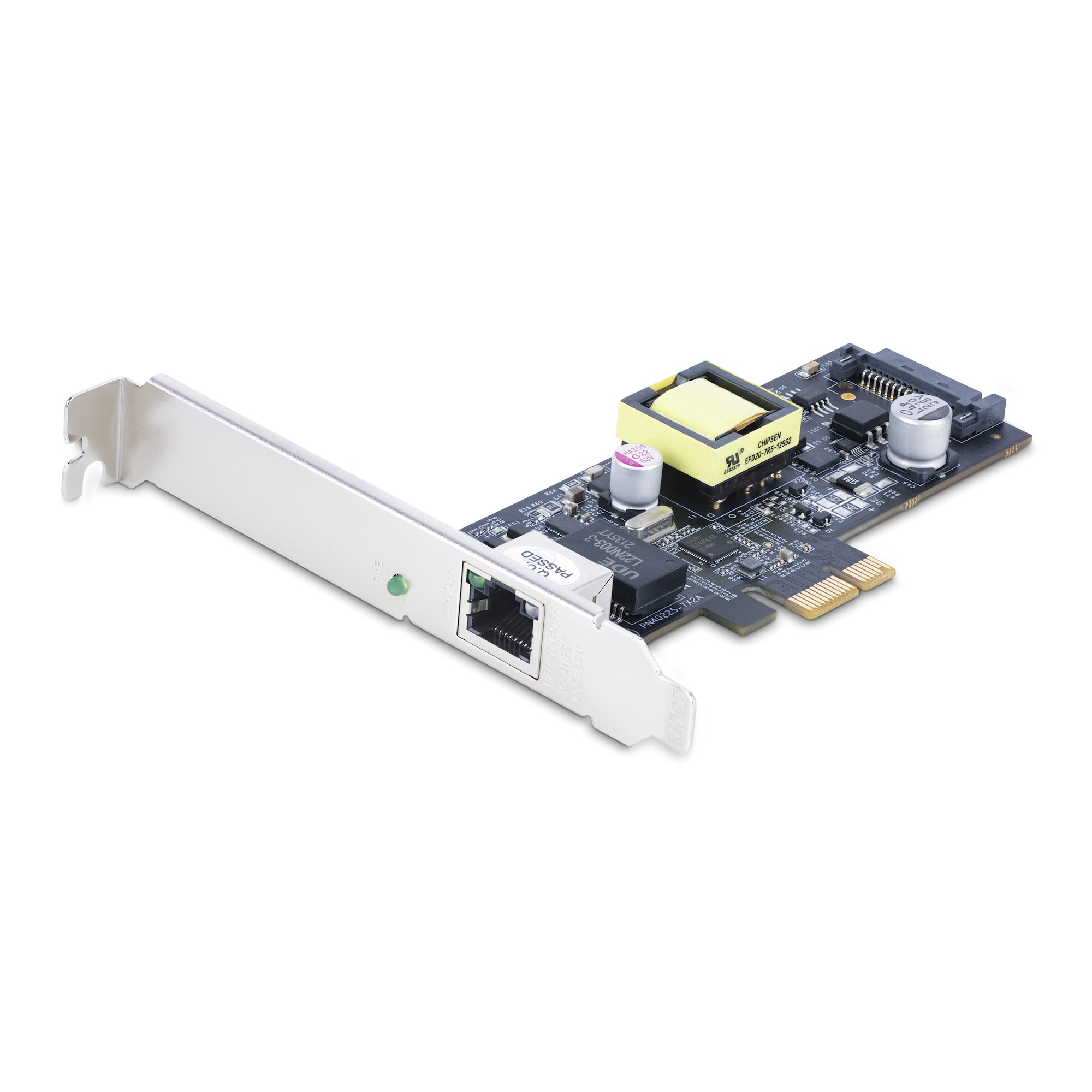 StarTech.com 1 Port PCIe RJ45 Network Card, 2.5G/1G/100M/10M