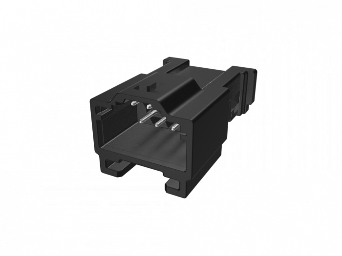 Amphenol Communications Solutions 10155520 Series Straight Surface Header, 8 Contact(s), 1.27 mm Pitch, 2 Row, Shrouded
