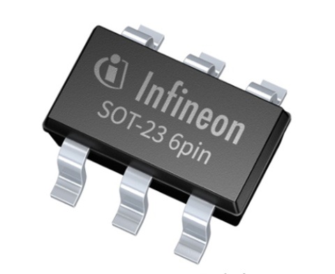 Infineon 1EDN8550BXTSA1 MOSFET Gate Driver, 8 A, 4.5 → 20V 23-Pin, PG-SOT23-6