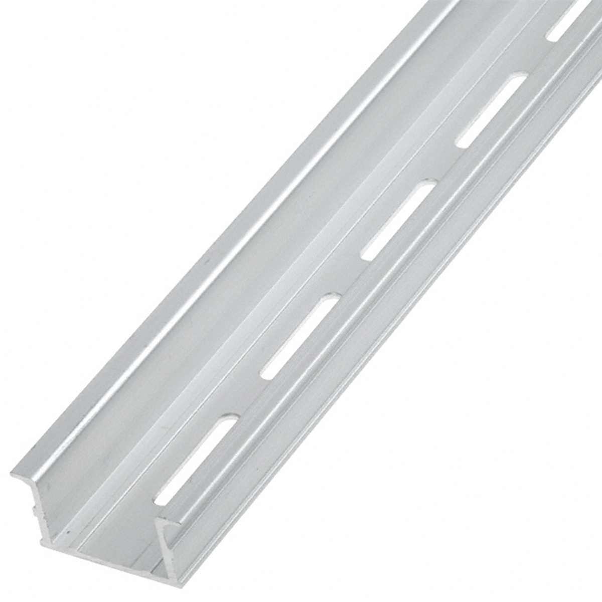 Omron Steel Perforated DIN Rail, Deep Top Hat Compatible, 1m x 35mm x 16mm