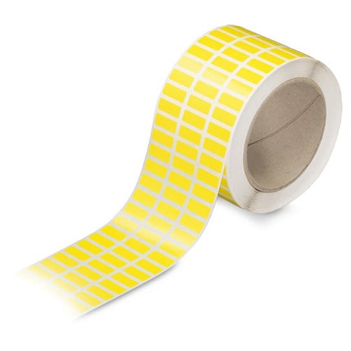 WAGO 210 Yellow Label, 20mm Width, 8mm Height, 3000Per Roll Qty