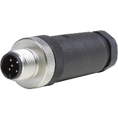 B&R Male 5 way M12 Plug to 5 way Industrial Automation Cable Assembly