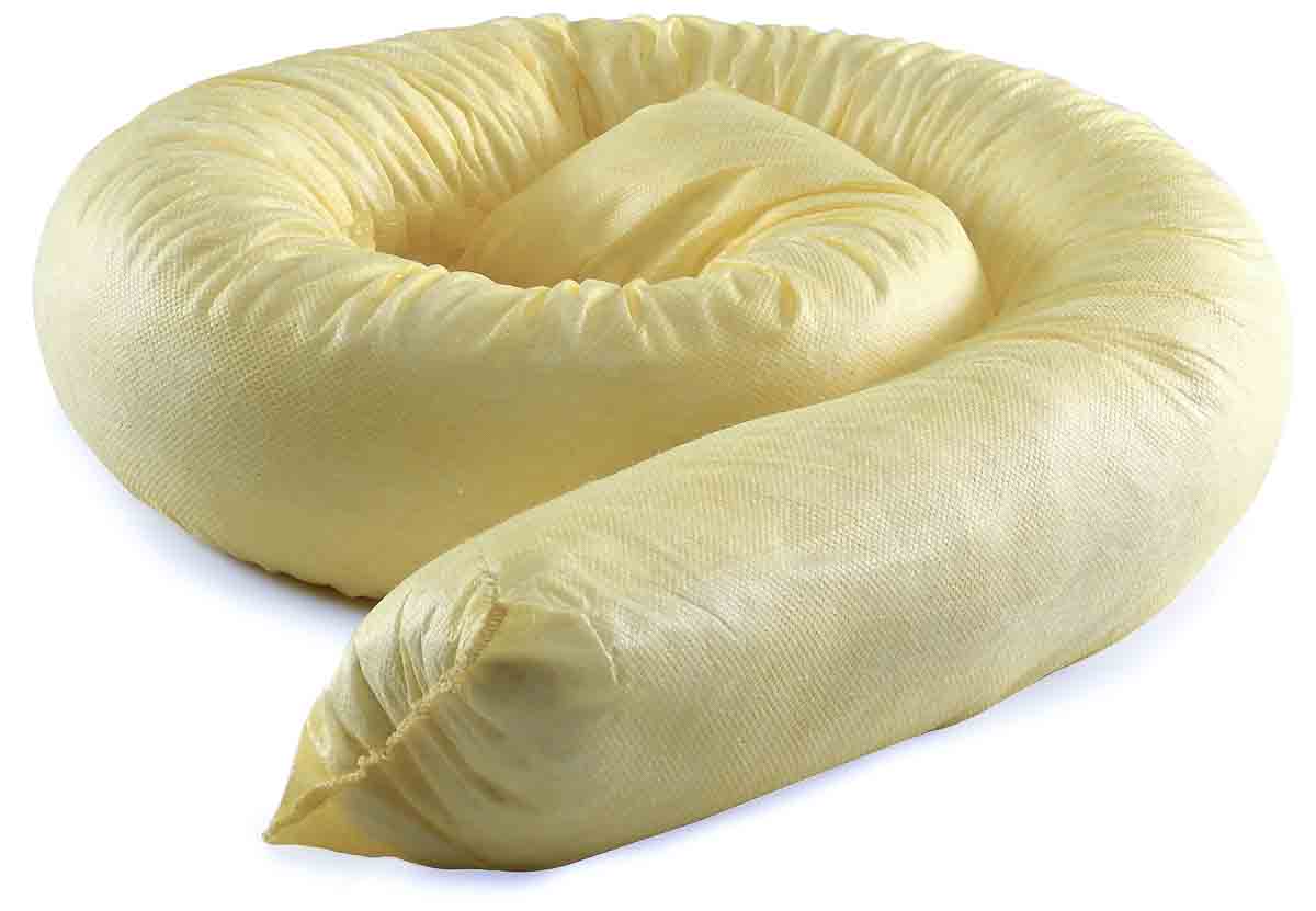 Ecospill Ltd Spill Absorbent Sock for Chemical Use, 90 L Capacity, 20 per Pack