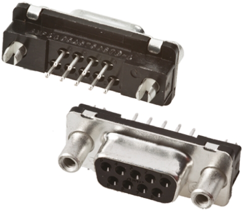 TE Connectivity Amplimite HD-20 9 Way Through Hole D-sub Connector Socket, 2.74mm Pitch