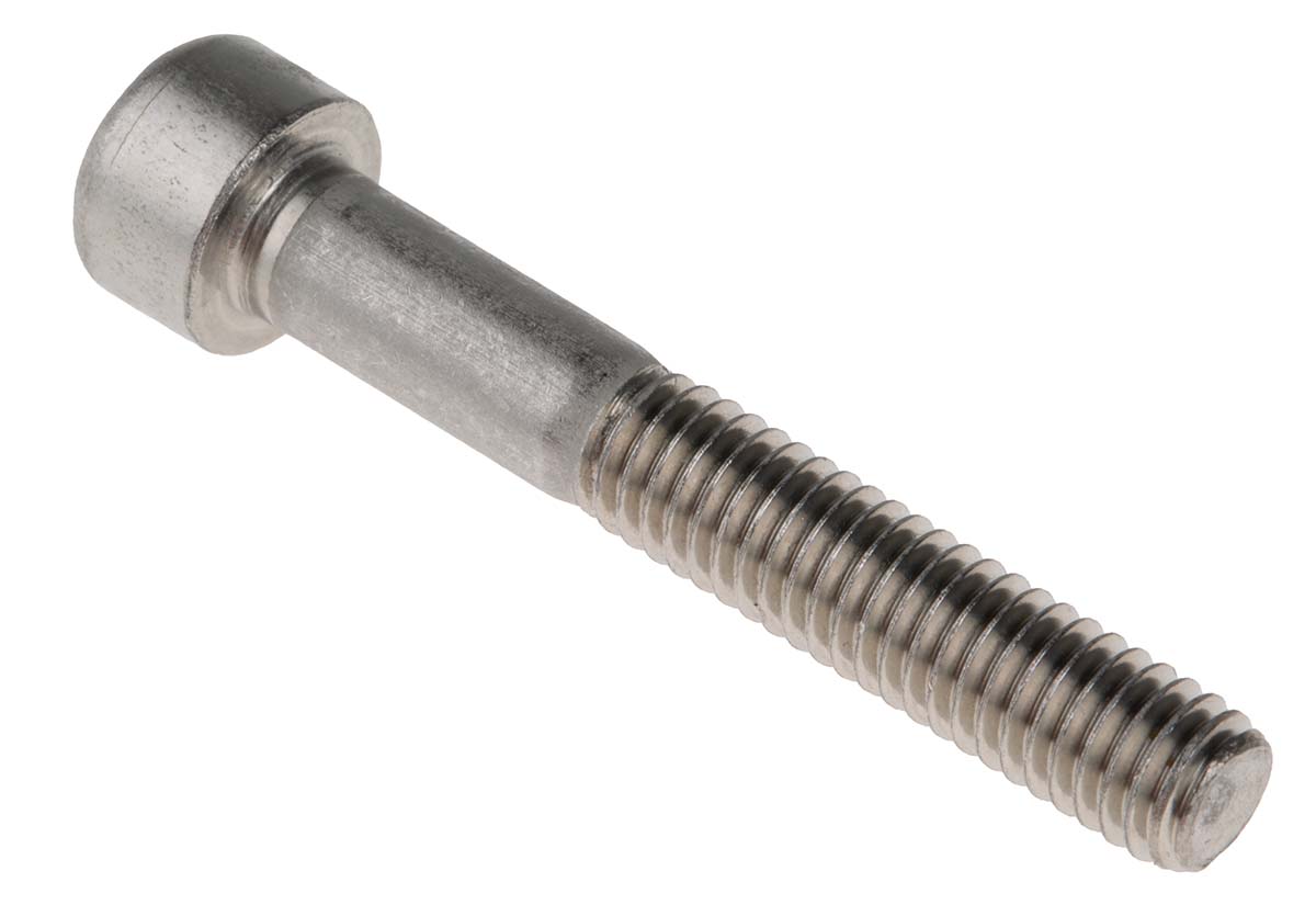 RS PRO Stainless Steel Hex Socket Cap Screw, DIN 912, M6 x 40mm
