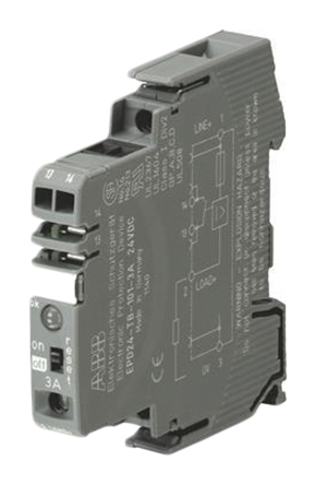 ABB Electronic Circuit Breaker 4A 24V EPD24, DIN Rail Mount
