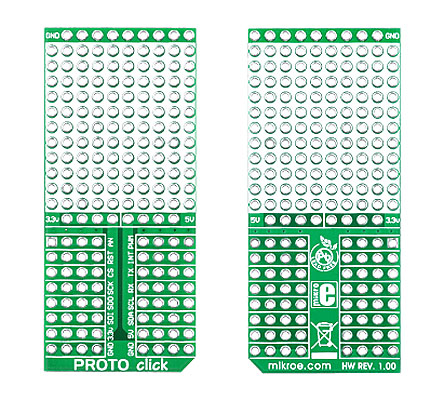 MikroElektronika MIKROE-1507 Accessory Board for use with mikroBUS Socket