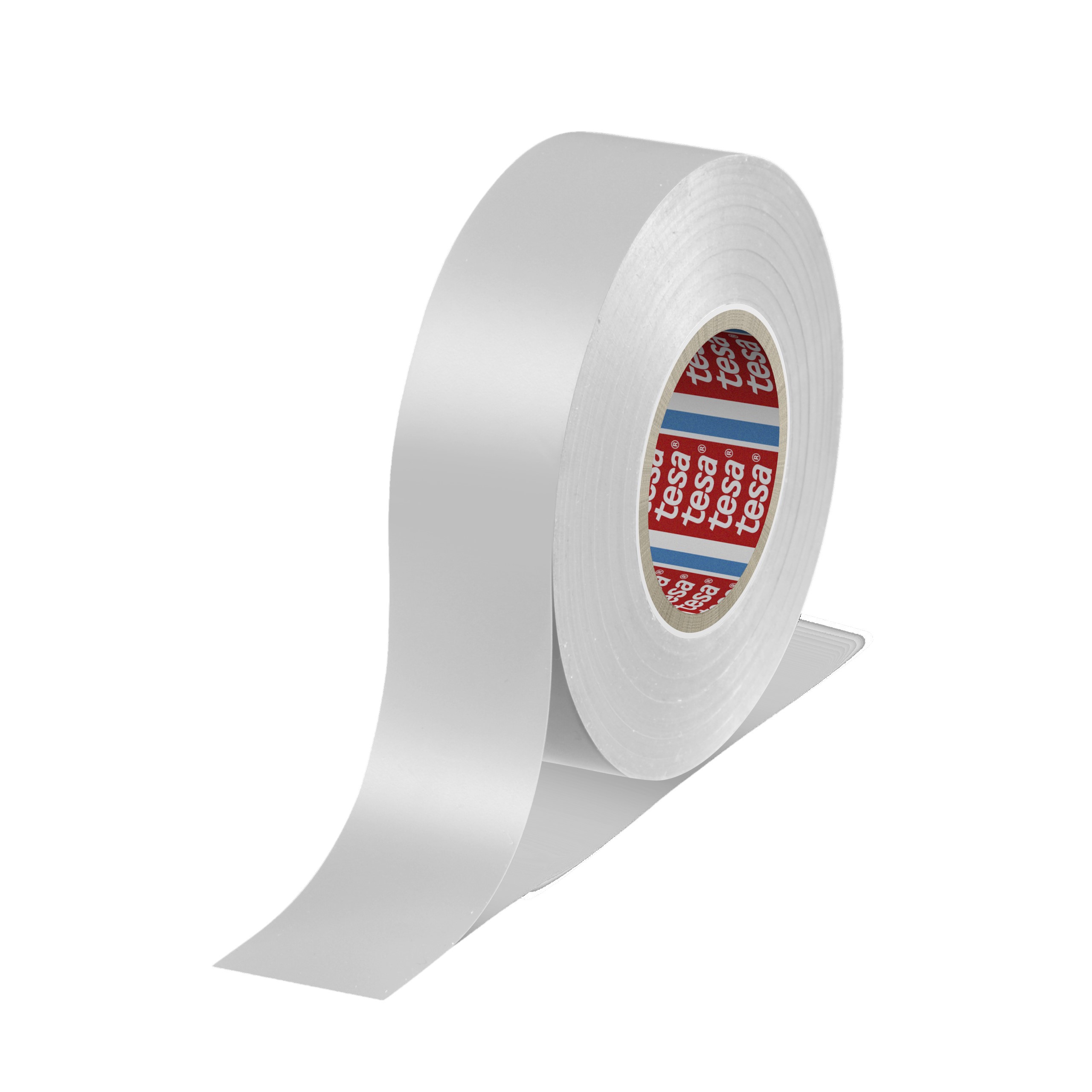 Tesa 4163 White Soft PVC Electrical Insulation Tape, 25mm x 33m