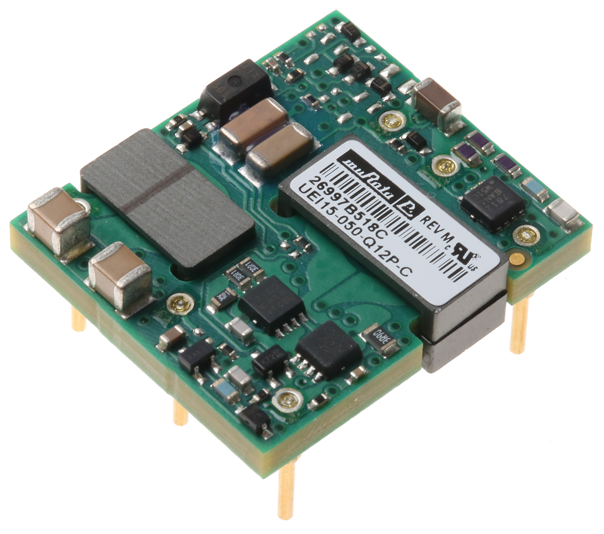 Murata Power Solutions UEI15 DC-DC Converter, 5V dc/ 3A Output, 9 → 36 V dc Input, 15W, Through Hole, +85°C Max