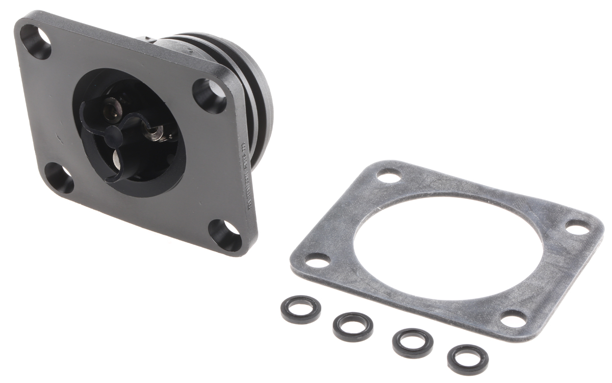 Bulgin Circular Connector, 3 Contacts, Flange, Standard Connector, Plug, Male, IP68, Buccaneer 900 Series