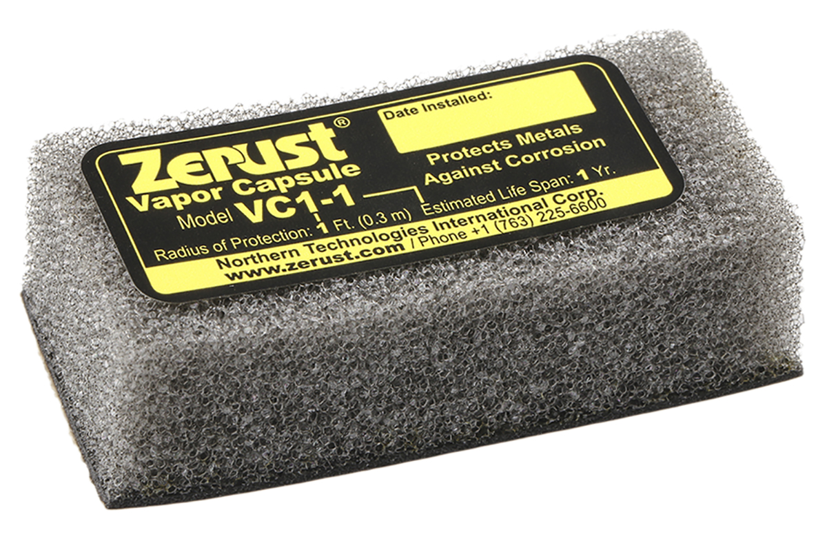 HellermannTyton Anti Corrosion Vapour Capsule, Silica Gel, Aluminium, Brass, Copper, Iron, Steel, 50 x 25 x 20mm