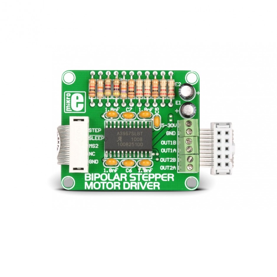 Brand-Rex Bipolar Stepper Motor Driver Board for A3967SLB for Applications where a complex μP is unavailable or