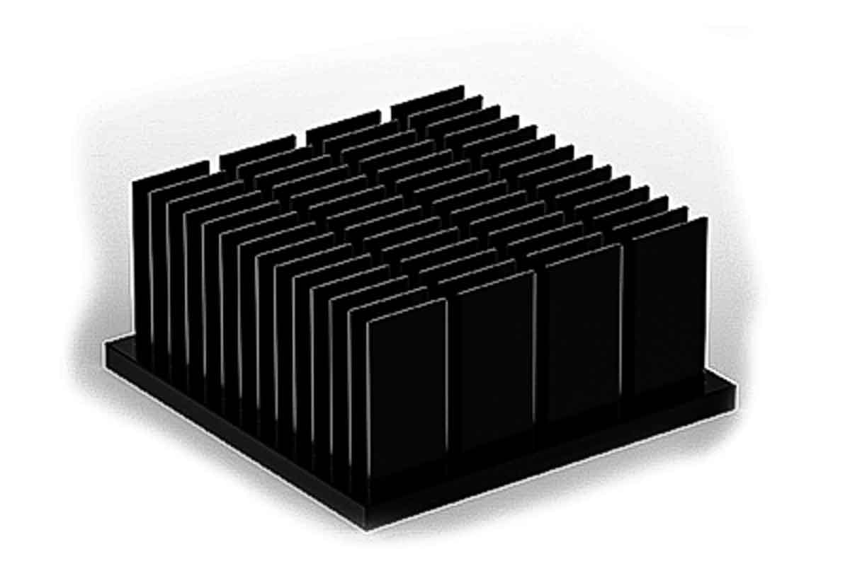 SPREADFAST Heatsink, Universal Square Alu, 35 x 35 x 16mm