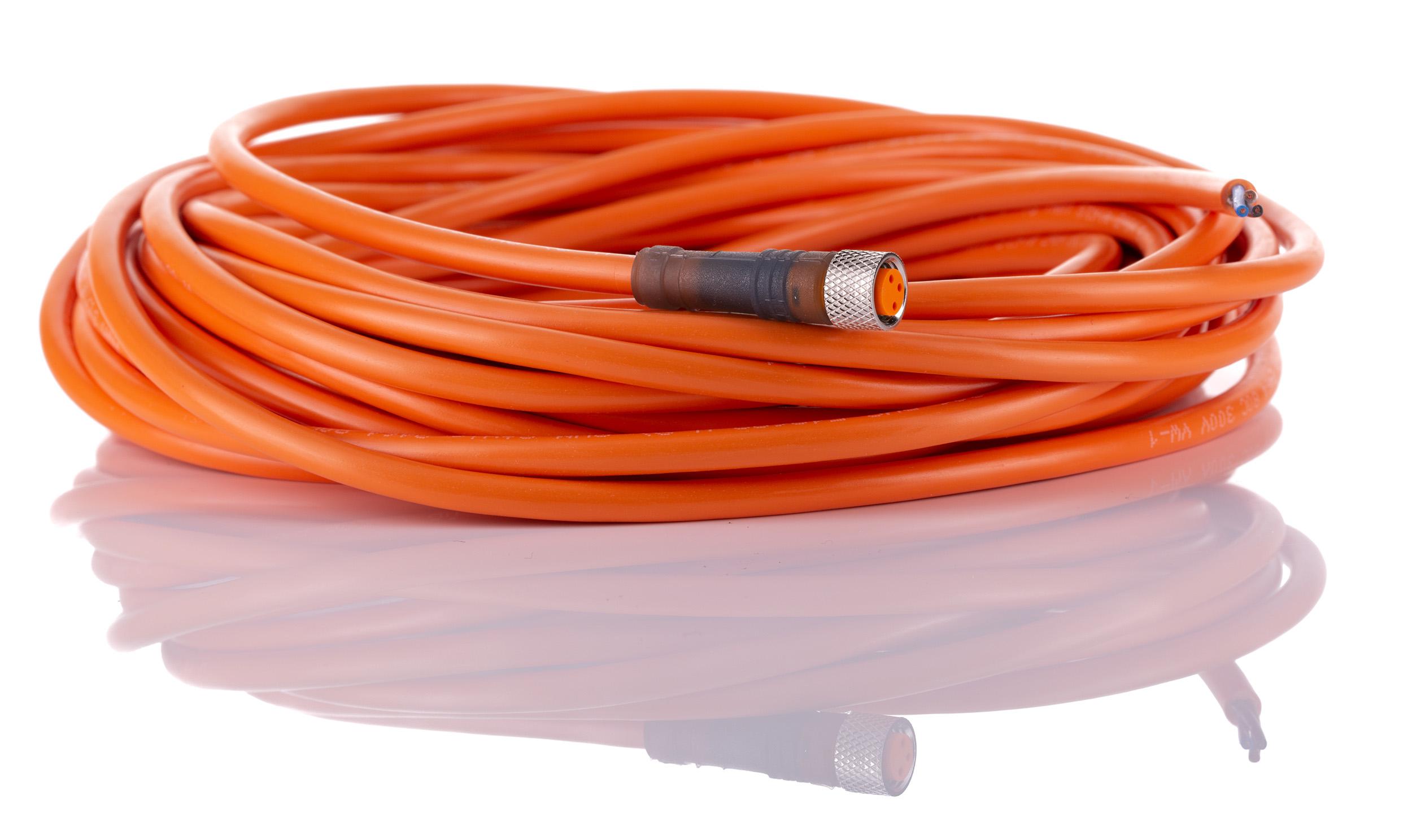 Lumberg Automation Female 3 way M8 to Free End Sensor Actuator Cable