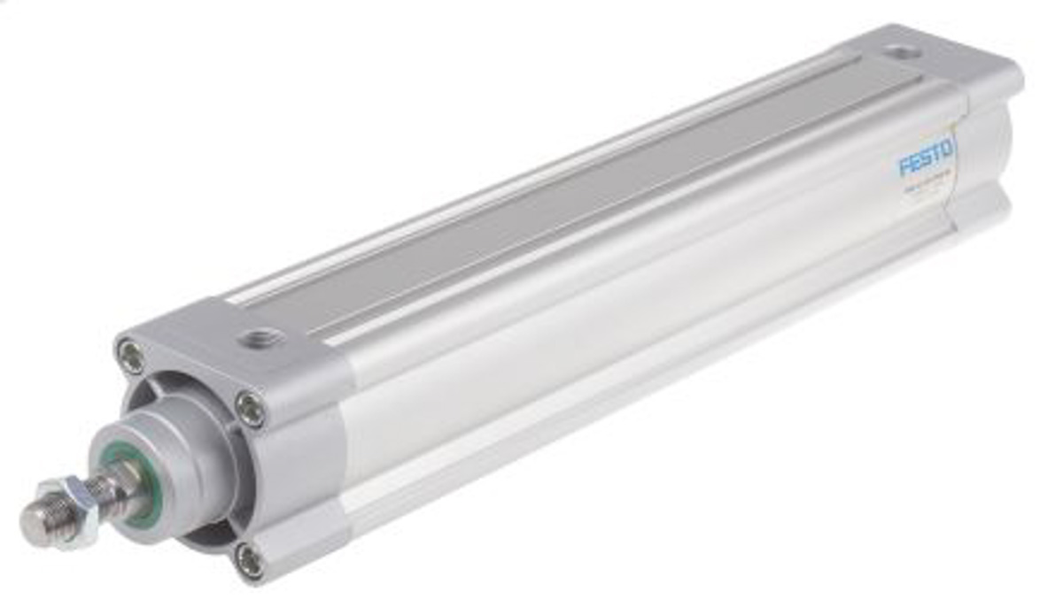 Festo Pneumatic Piston Rod Cylinder - 63 mm Bore, 300 mm DSBC Series, Double Acting Acting