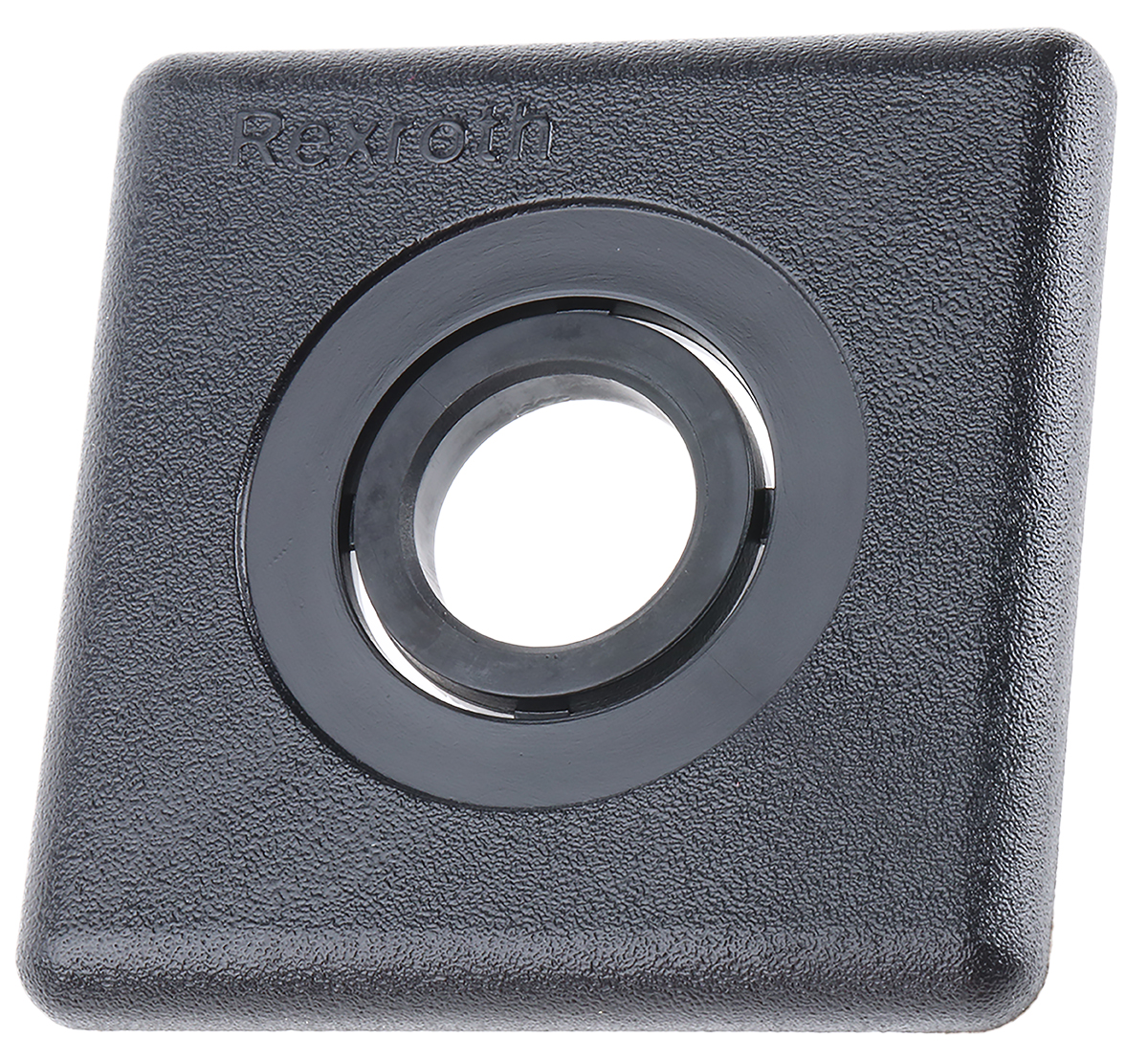 Bosch Rexroth Black Polypropylene End Cap, 45 x 45 mm Strut Profile, 10mm Groove