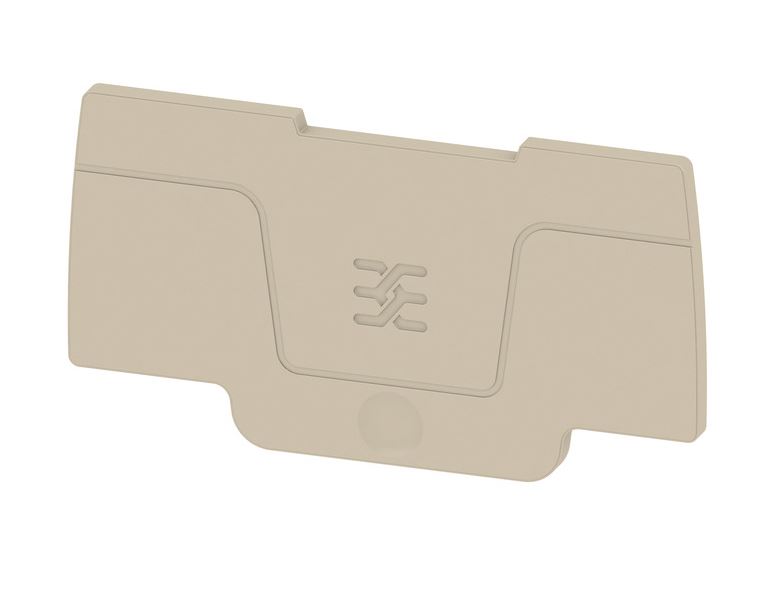 Weidmuller, ASEP 2C 2.5 End Plate for use with  for use with Terminal Blocks
