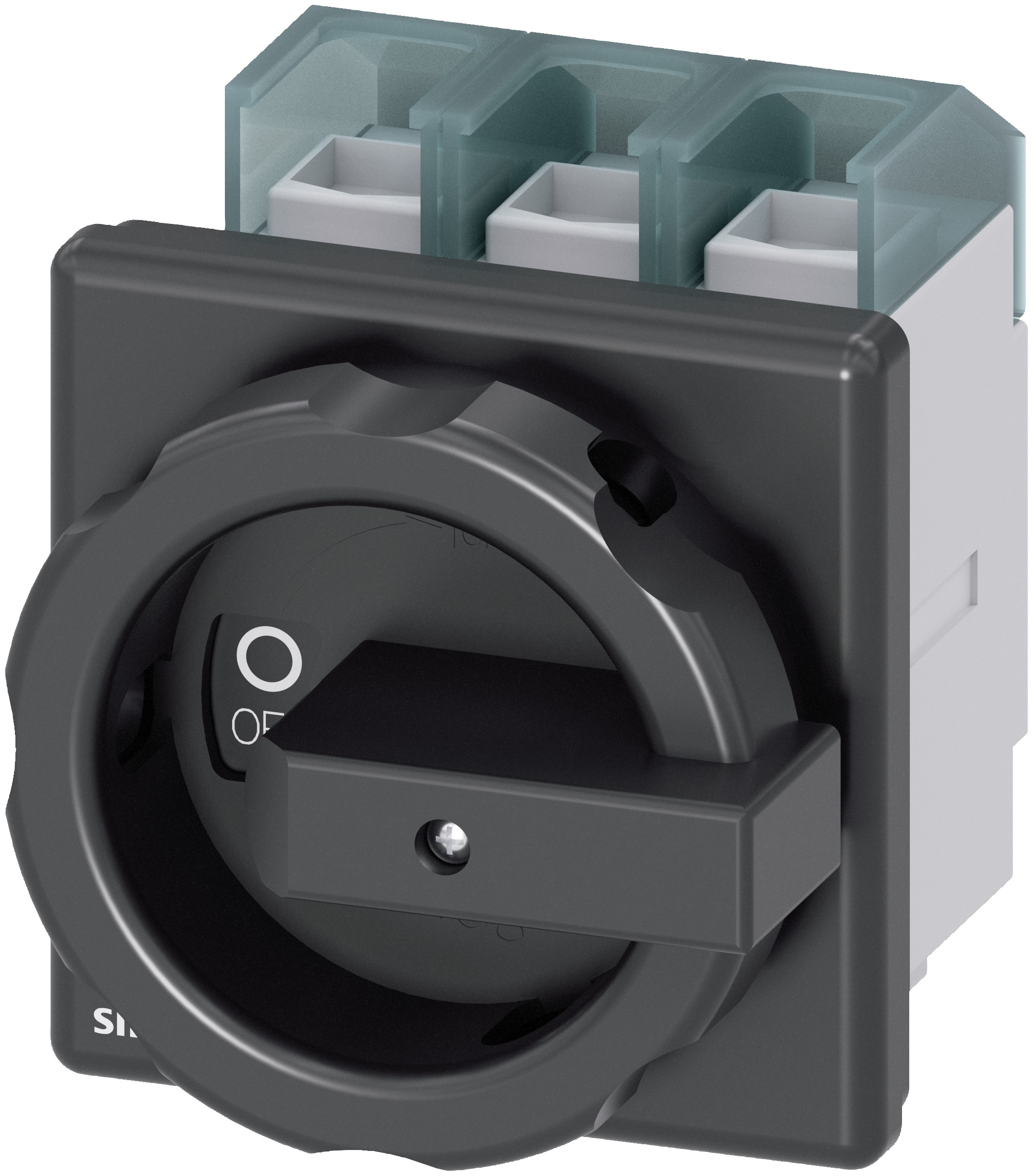 Siemens 3P Pole Panel Mount Isolator Switch - 100A Maximum Current, 37kW Power Rating, IP65
