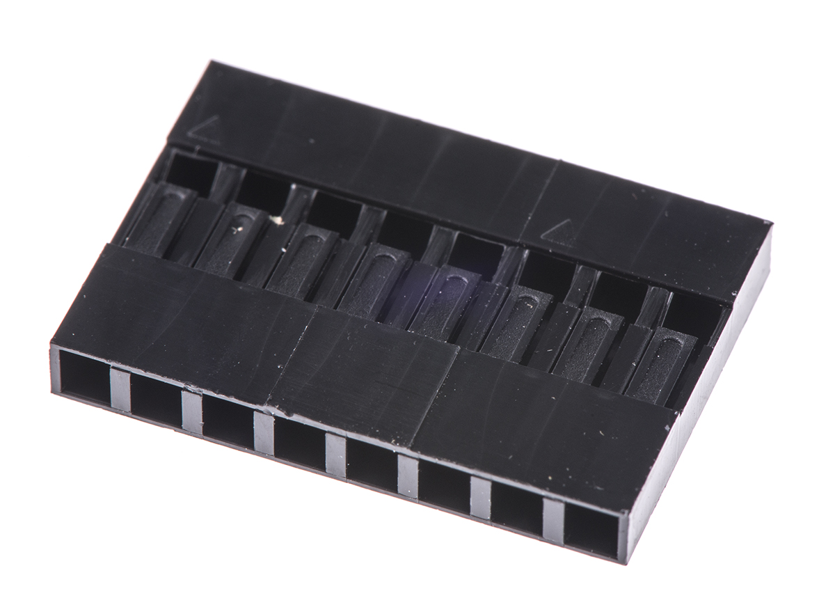 HARWIN, M20-10 Female Connector Housing, 2.54mm Pitch, 8 Way, 1 Row