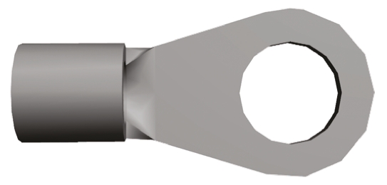 TE Connectivity, SOLISTRAND Uninsulated Ring Terminal, M3 (#5) Stud Size, 1.5mm² to 2.5mm² Wire Size