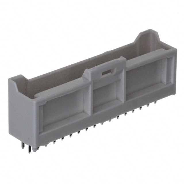 Molex iGrid Series Vertical Through Hole PCB Header, 34 Contact(s), 2 mm Pitch, 2 Row, Shrouded