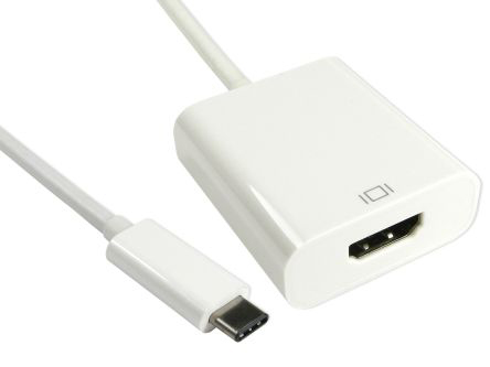 RS PRO USB C to HDMI Adapter, USB 3.1, 1 Supported Display(s)