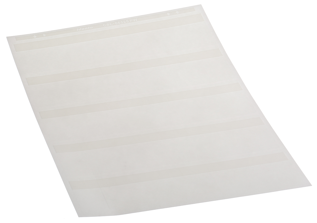 Idento White Label Sheet