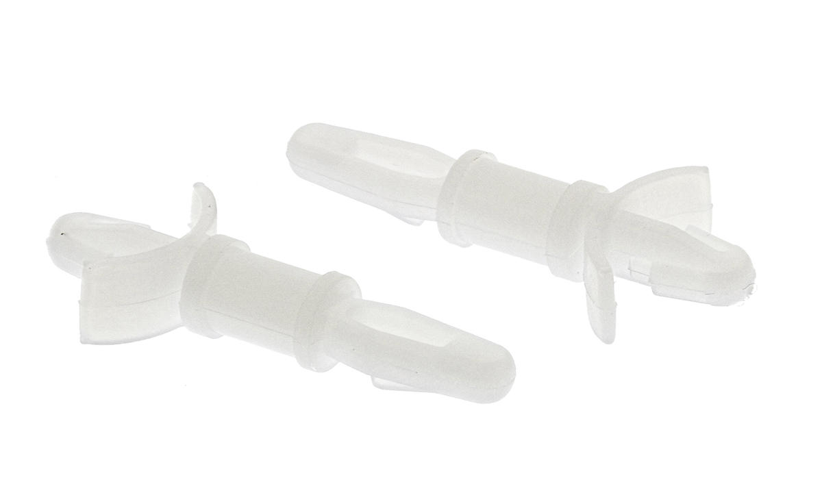 LCBSM-5-01 , 7.9mm High Nylon PCB Support Pillar for 4mm PCB Hole, 7.1mm Base