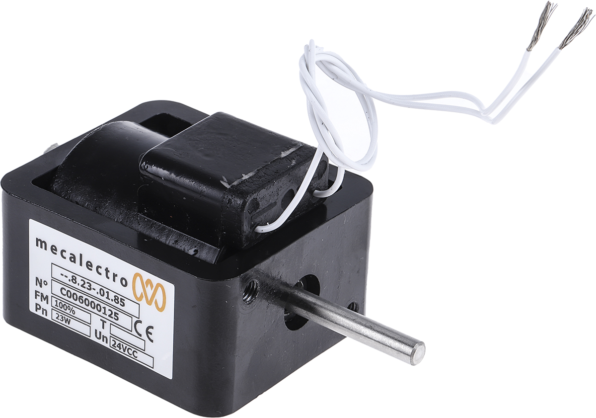 Mecalectro Linear Solenoid, 24 V dc