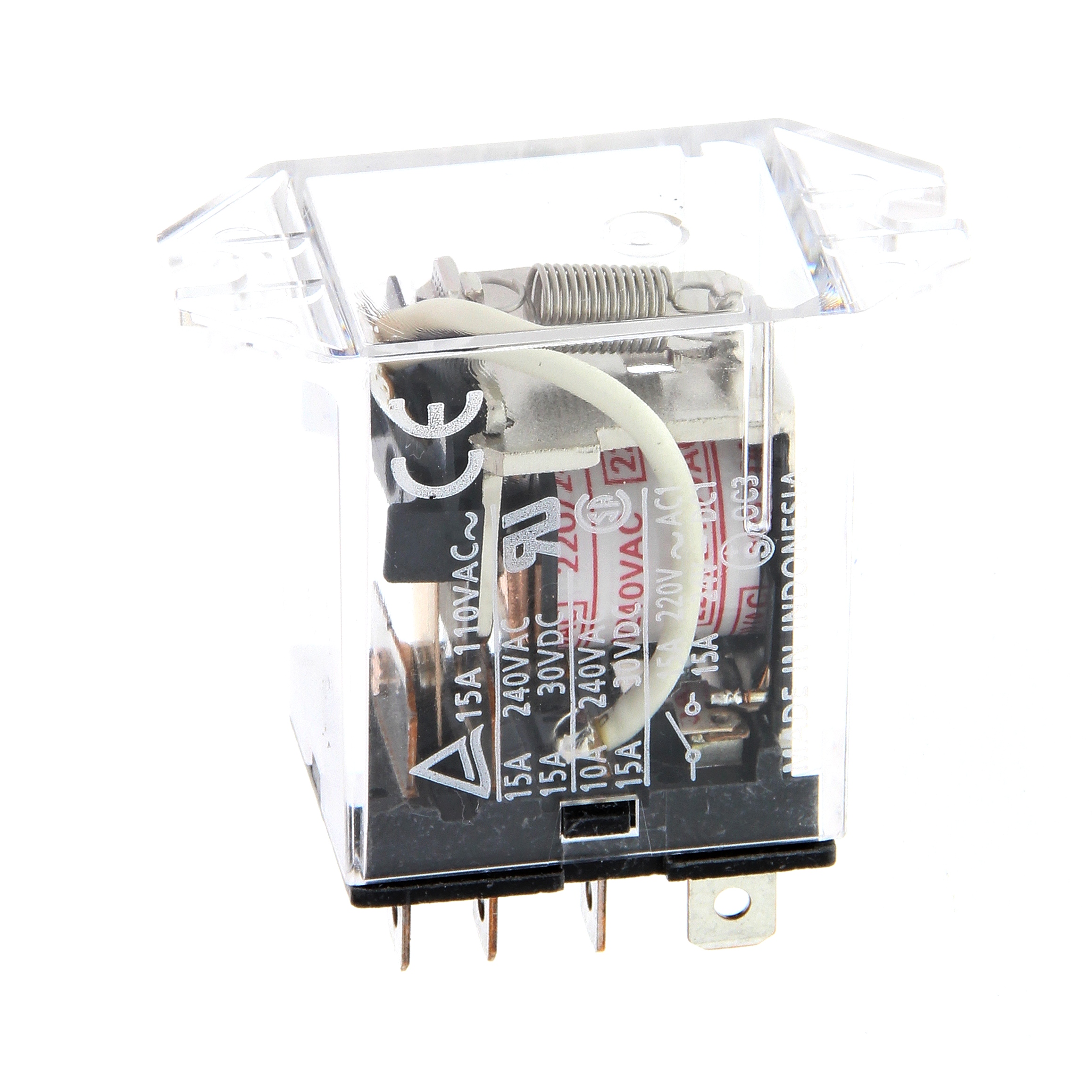 Omron Plug In Non-Latching Relay, 24V dc Coil, 15A Switching Current, SPDT