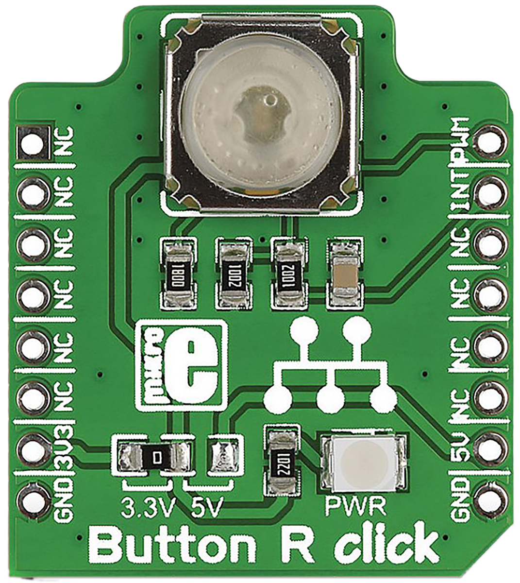 MikroElektronika Button R mikroBus Click Board