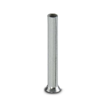 Phoenix Contact Ferrule, 10mm Pin Length, 1mm Pin Diameter, Silver