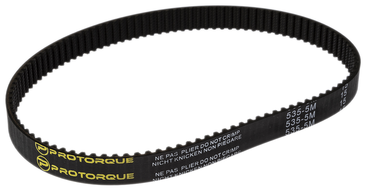 RS PRO Timing Belt, 107 Teeth, 535mm Length, 15mm Width