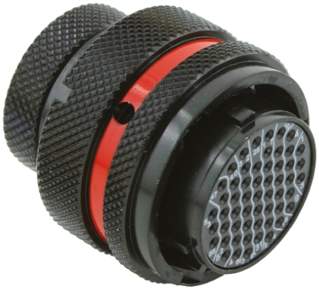 Souriau Sunbank by Eaton Circular Connector, 55 Contacts, Cable, Standard Connector, Plug, Female, IP67, 8STA Series