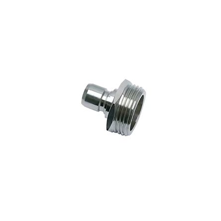 Legris Nickel Plated Brass Pneumatic Quick Connect Coupling, G 3/4 Threaded