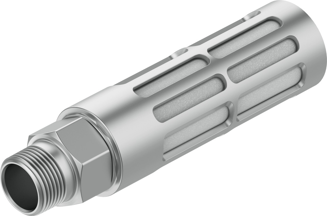 Festo U PE 10bar Pneumatic Silencer, Threaded, G 3/4 Male