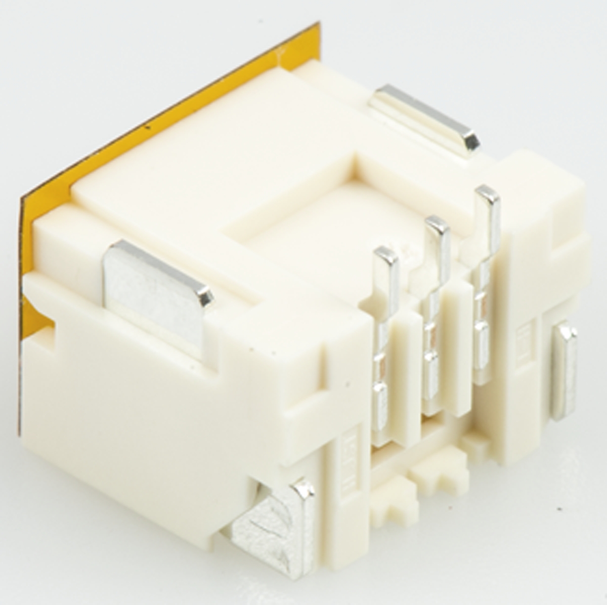 JST ZE Series Straight Surface PCB Header, 3 Contact(s), 1.5 mm Pitch, 1 Row, Shrouded