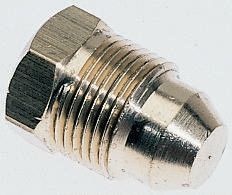 Norgren Brass Tubing Plug for 1/4in