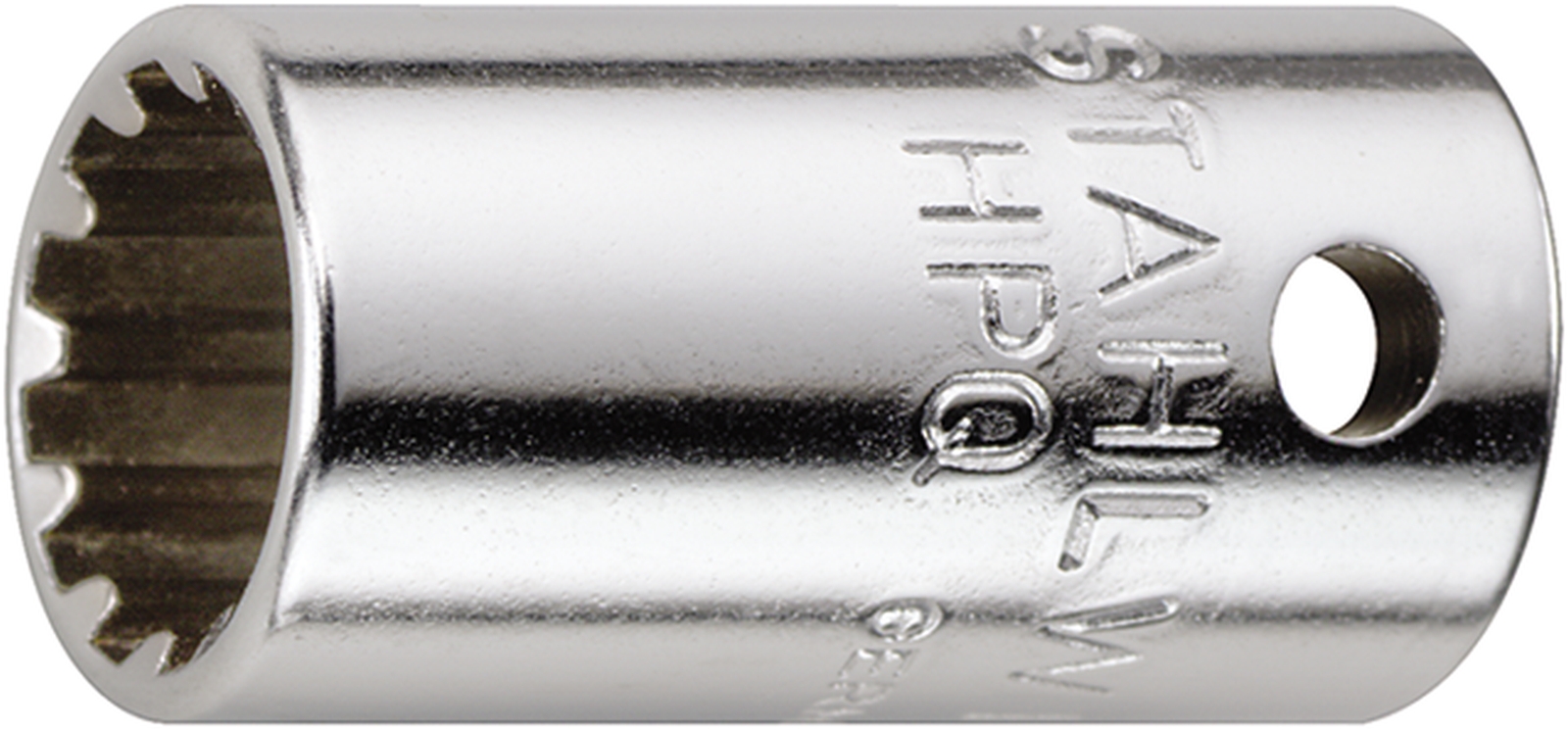 STAHLWILLE 4018754109128 1/4 in Square Spline Drive Sockets, 23 mm Overall